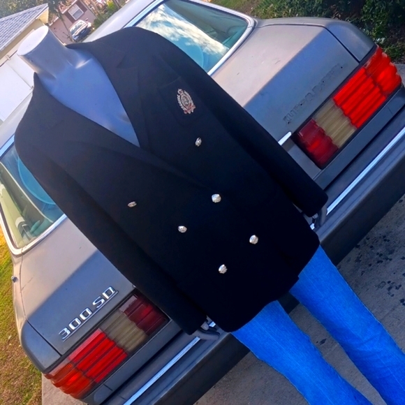 LAUREN RALPH LAUREN LADIES PURE MERINO WOOL CRESTED LUXURY BLAZER (HONG KONG) - Picture 12 of 17